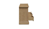 Clarence 6 Drawer Dresser Natural by Moe's Home at Eve Furniture