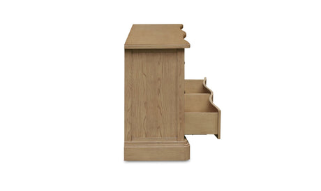 Clarence 6 Drawer Dresser Natural by Moe's Home at Eve Furniture