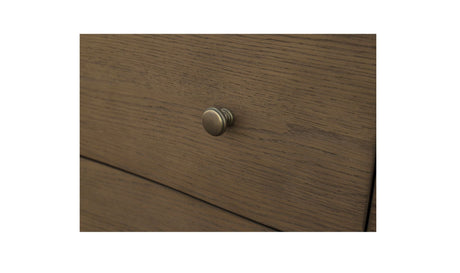 Clarence 6 Drawer Dresser Warm Brown by Moe's Home at Eve Furniture