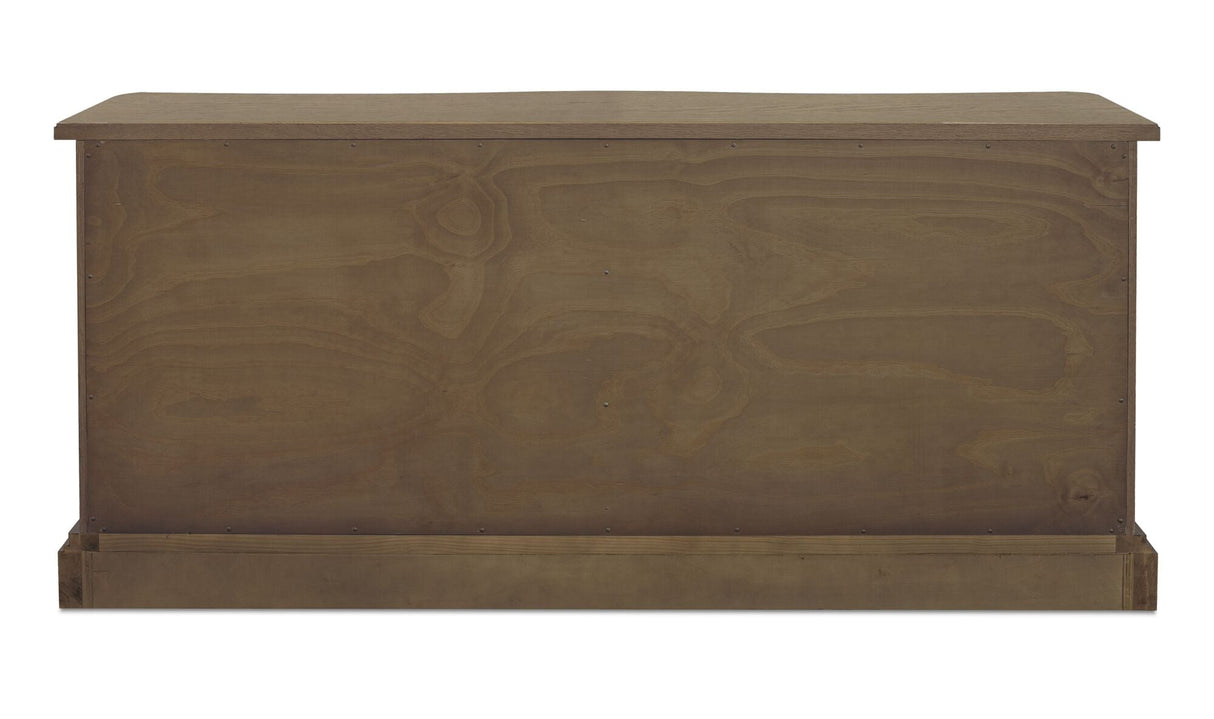 Clarence 6 Drawer Dresser Warm Brown by Moe's Home at Eve Furniture