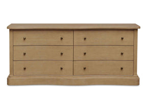 Clarence Natural 6 Drawer Dresser by Moe's Home at Eve Furniture