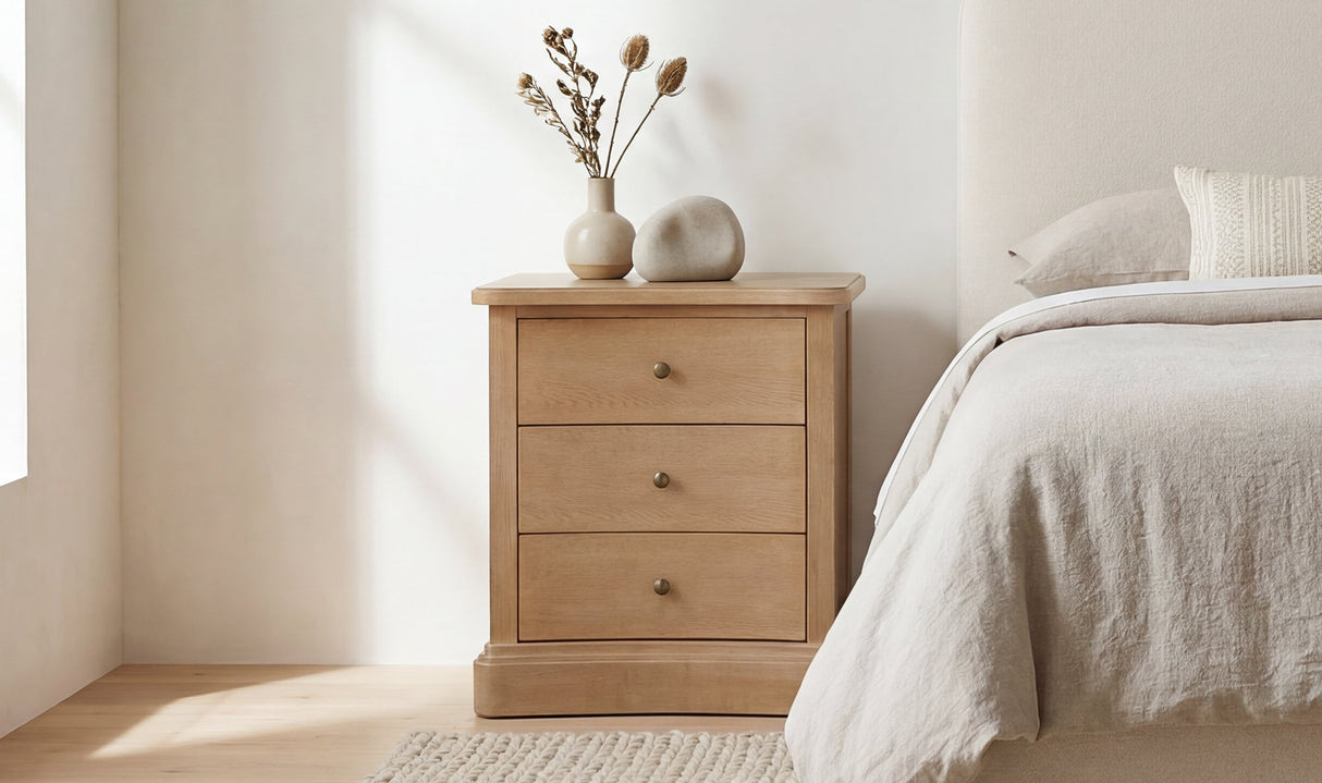 Clarence Nightstand Natural by Moe's Home at Eve Furniture
