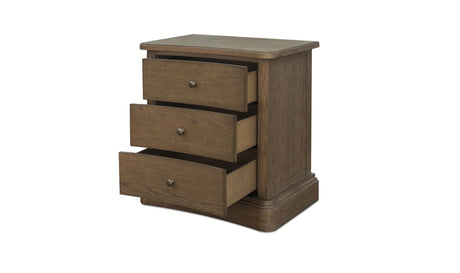 Clarence Nightstand Warm Brown by Moe's Home at Eve Furniture