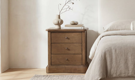Clarence Nightstand Warm Brown by Moe's Home at Eve Furniture