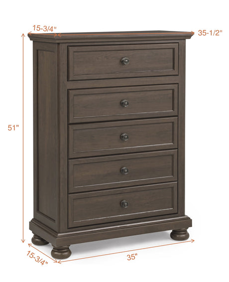 Claribelle Brown Storage Sleigh Bedroom Set by Crown Mark at Eve Furniture