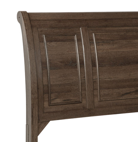 Claribelle Brown Storage Sleigh Bedroom Set by Crown Mark at Eve Furniture