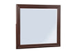 Claribelle Cherry Dresser Top Mirror by Crown Mark at Eve Furniture