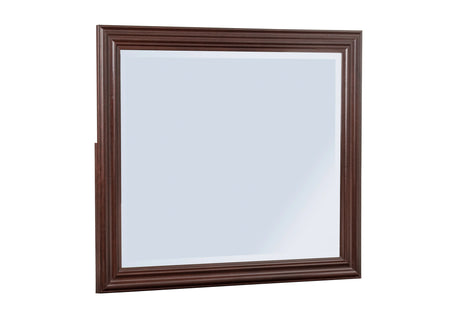 Claribelle Cherry Dresser Top Mirror by Crown Mark at Eve Furniture