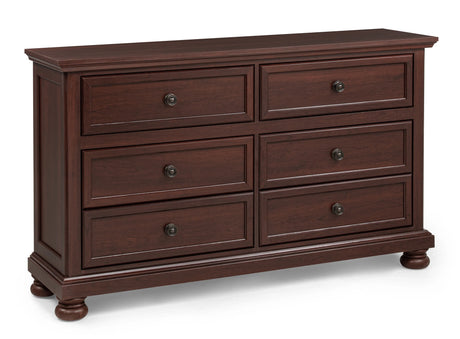 Claribelle Dark Cherry Dresser by Crown Mark at Eve Furniture