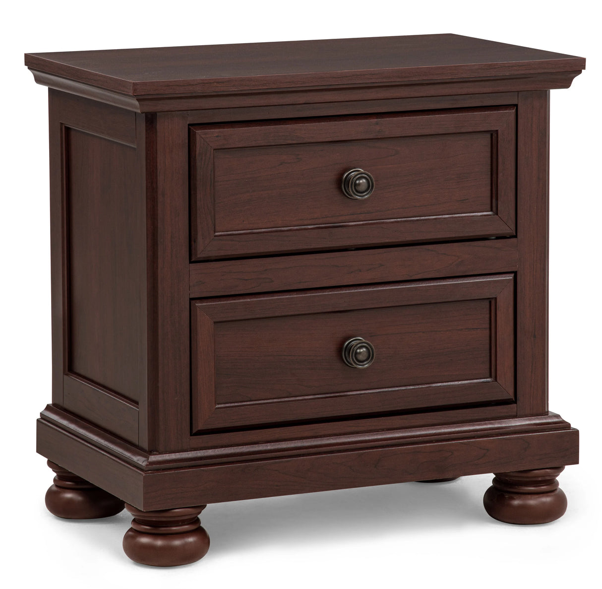 Claribelle Dark Cherry Nightstand (Clearance) by Crown Mark at Eve Furniture