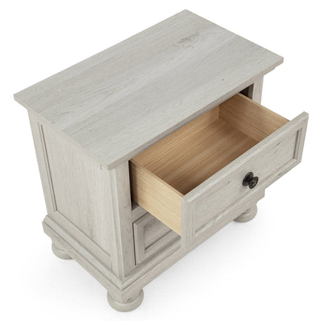 Claribelle White Nightstand by Crown Mark at Eve Furniture