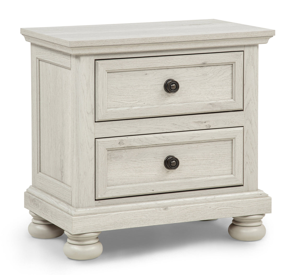 Claribelle White Nightstand by Crown Mark at Eve Furniture