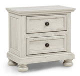 Claribelle White Nightstand by Crown Mark at Eve Furniture