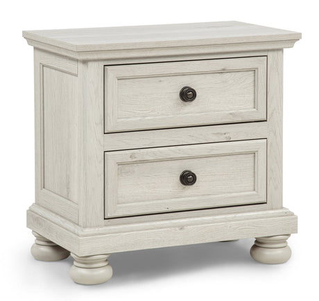 Claribelle White Nightstand by Crown Mark at Eve Furniture