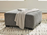 Clarington Greystone Oversized Accent Ottoman by Ashley at Eve Furniture