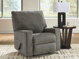 Clarington Greystone Rocker Recliner by Ashley at Eve Furniture