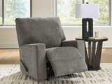 Clarington Greystone Rocker Recliner by Ashley at Eve Furniture