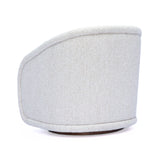 Clarke Cream Performance Boucle Swivel Accent Chair by TOV Furniture at Eve Furniture