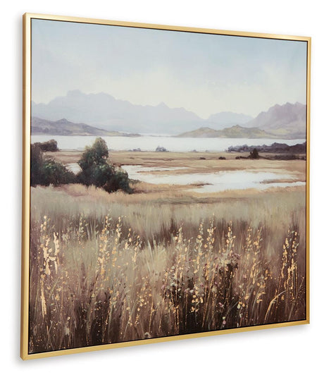 Clarkford Multi Wall Art by Ashley at Eve Furniture