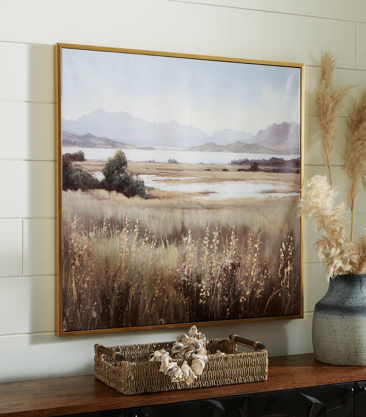 Clarkford Multi Wall Art by Ashley at Eve Furniture