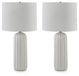 Clarkland White Table Lamp by Ashley at Eve Furniture