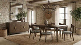 Clarksburg Walnut 7-Piece Dining Room Set by Furniture of America at Eve Furniture