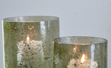 Clarkton Green Candle Holder Set