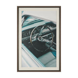 Classic Car VII by Bethany Young Textured Framed Art Print Matted under Glass by Mercana at Eve Furniture