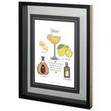 Classic Cocktail - Sidecar by Naomi McCavitt a Framed Art Print Matted under Glass by Mercana at Eve Furniture
