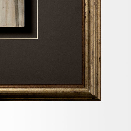 Classic cool 1 by Liz Jardine a Hand Embellished Textured Framed Art Print Matted under Glass by Mercana at Eve Furniture
