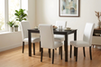Classic White PU 5-Piece Dining Room Set by Happy Homes at Eve Furniture