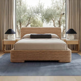 Claudia Natural Bed King by Moe's Home at Eve Furniture