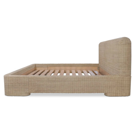Claudia Natural Bed by Moe's Home at Eve Furniture