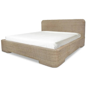 Claudia Natural Bed by Moe's Home at Eve Furniture