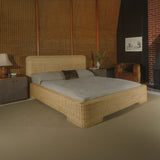 Claudia Natural Bed Queen by Moe's Home at Eve Furniture