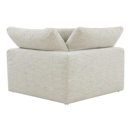 Clay Corner Chair Coastside Sand by Moe's Home at Eve Furniture