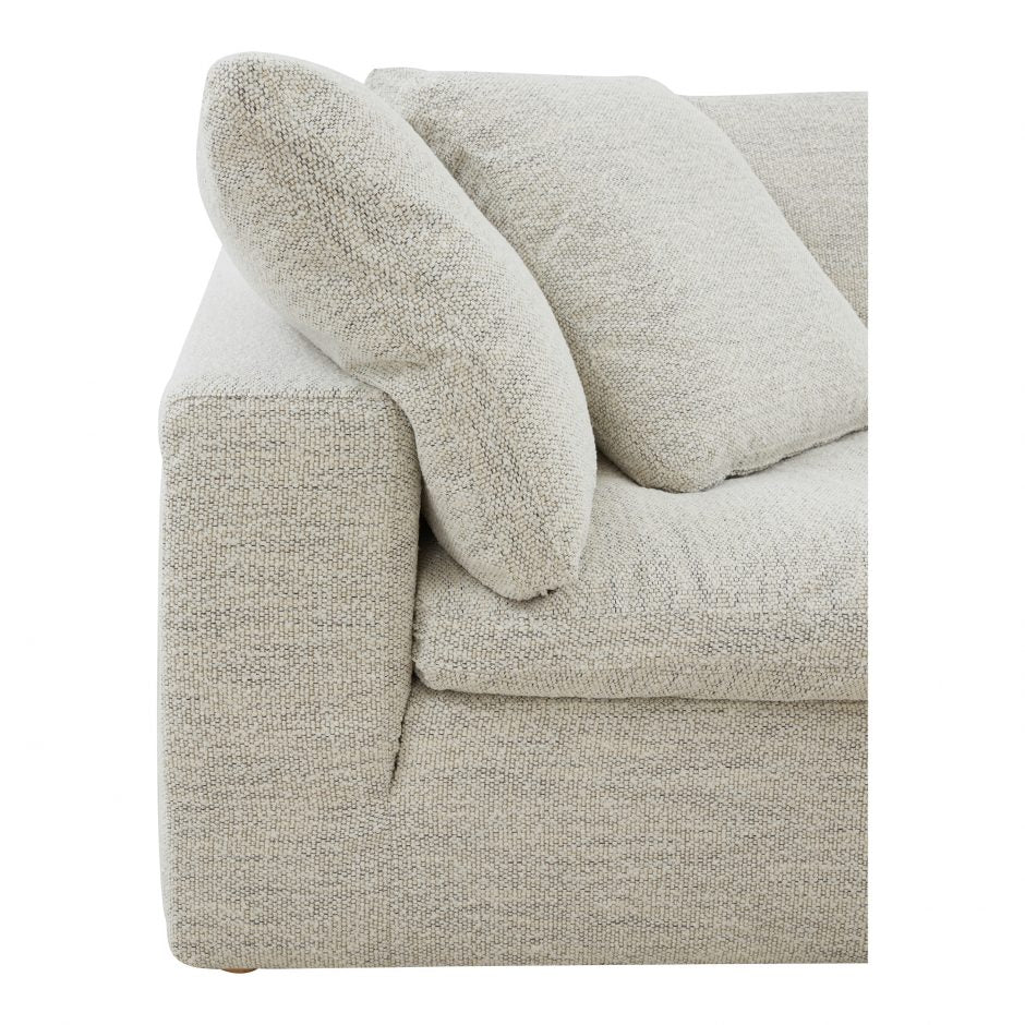 Clay Corner Chair Coastside Sand by Moe's Home at Eve Furniture
