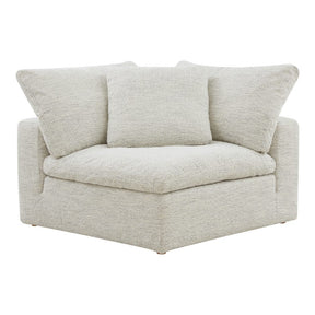 Clay Corner Chair Coastside Sand by Moe's Home at Eve Furniture