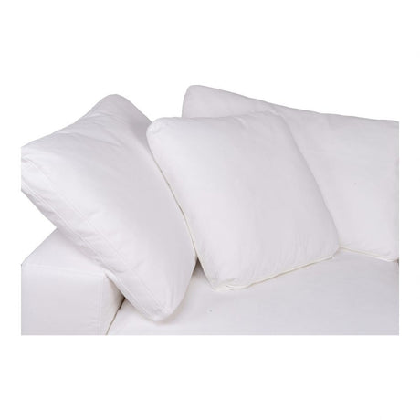 Clay Corner Chair Cream White by Moe's Home at Eve Furniture
