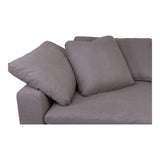Clay Corner Chair Light Grey by Moe's Home at Eve Furniture