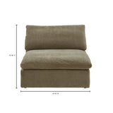 Clay Desert Sage Slipper Chair by MOES at Eve Furniture