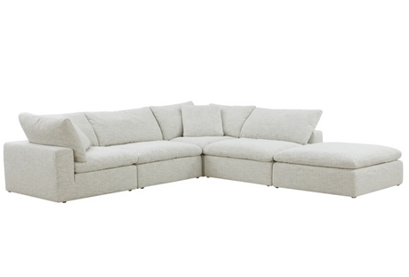 Clay Dream Modular Sectional Coastside Sand by Moe's Home at Eve Furniture
