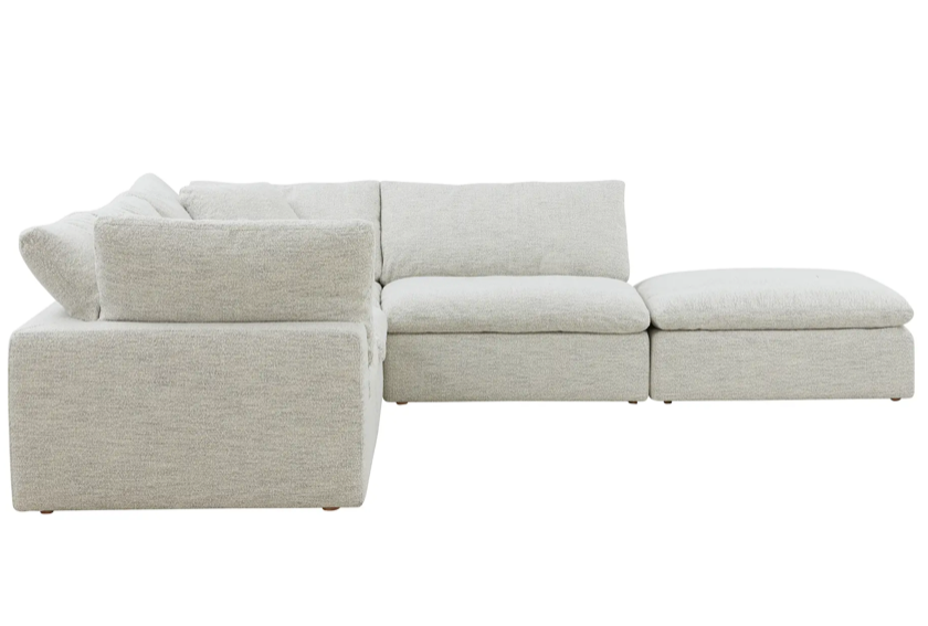 Clay Dream Modular Sectional Coastside Sand by Moe's Home at Eve Furniture