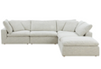 Clay Dream Modular Sectional Coastside Sand by Moe's Home at Eve Furniture