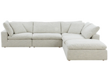 Clay Dream Modular Sectional Coastside Sand by Moe's Home at Eve Furniture