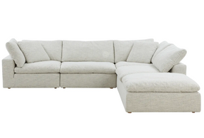 Clay Dream Modular Sectional Coastside Sand by Moe's Home at Eve Furniture