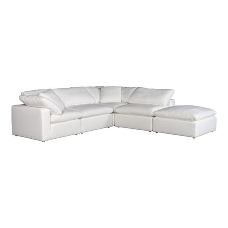 Clay Dream Modular Sectional Cream White by Moe's Home at Eve Furniture