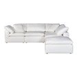 Clay Dream Modular Sectional Cream White by Moe's Home at Eve Furniture