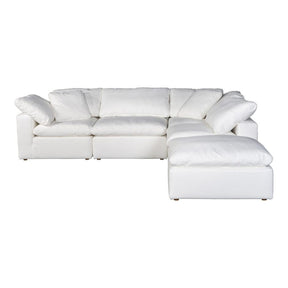 Clay Dream Modular Sectional Cream White by Moe's Home at Eve Furniture