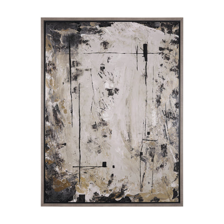 Clay I by Mercana Studio a Hand Embellished Textured Framed Canvas by Mercana at Eve Furniture